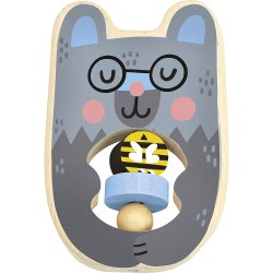 Vilac - Michelle Carlslund rangle i tr&#230; - Bj&#248;rn