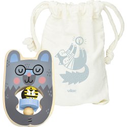 Vilac - Michelle Carlslund rangle i tr&#230; - Bj&#248;rn