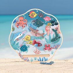 Vilac - Fiskespil - Havets Dyr