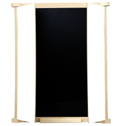 Jeujura - Skrivetavle til v&#230;g 82 cm - Trefoldet natur