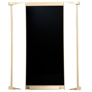 Jeujura - Skrivetavle til væg 82 cm - Trefoldet natur