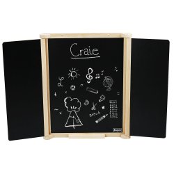 Jeujura - Skrivetavle til v&#230;g 82 cm - Trefoldet natur