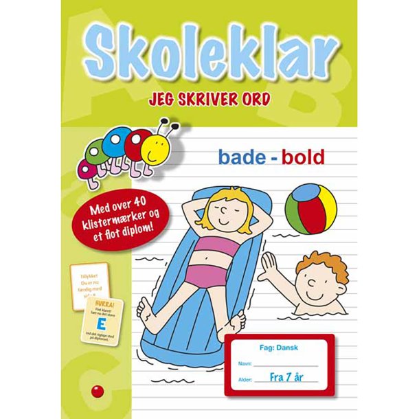 Bolden - Skoleklar - Jeg skriver ord