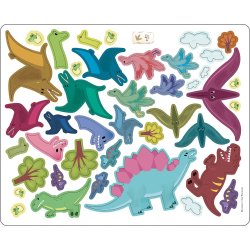 Auzou - Klisterm&#230;rker - Dinosaur 200 stk