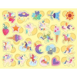 Auzou - Klisterm&#230;rker i metal&#230;ske - Enhj&#248;rninger