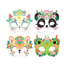 Auzou - Aktivitetss&#230;t - Dekorer masker - Kawaii