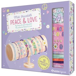 Auzou - Jewellery Factory - Peace &amp; Love armb&#229;nd