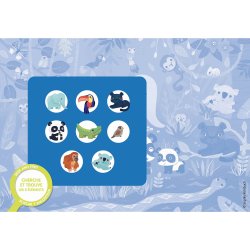 Auzou - Puslespil 24 brk - S&#248;g &amp; find - Jungledyr