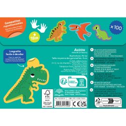 Auzou - Mine første klistermærker - Dinosaurer