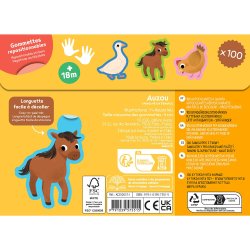 Auzou - Mine første klistermærker - Bondegården