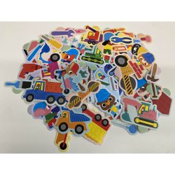 Auzou - Mine første klistermærker - Byggeplads