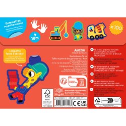 Auzou - Mine første klistermærker - Byggeplads