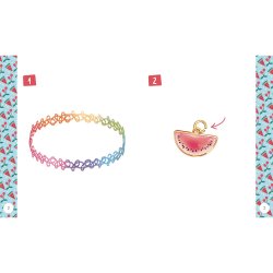 Auzou - Jewellery Factory - Armbånd og frugtvedhæng