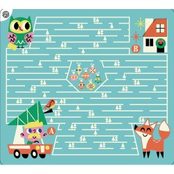 Auzou - Aktivitetskort - 20 opgaver - Jul