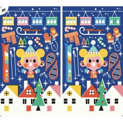 Auzou - Aktivitetskort - 20 opgaver - Jul