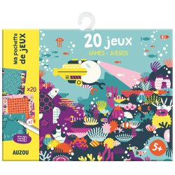 Auzou - Aktivitetskort - 20 opgaver - Have