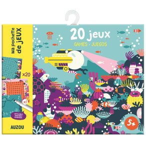 Auzou - Aktivitetskort - 20 opgaver - Have