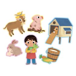 Auzou - Mine f&#248;rste klisterm&#230;rker - P&#229; landet