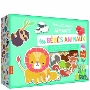 Auzou - Magnetisk legesæt - Dyreunger