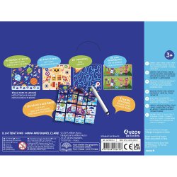 Auzou - Aktivitetskort - 20 opgaver - Rummet