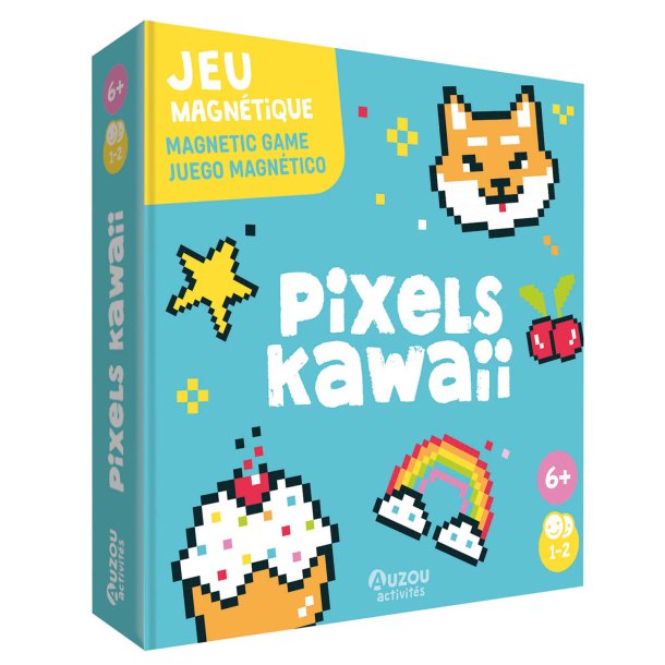 Auzou - Magnetiske pixels - Kawaii