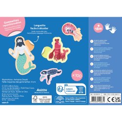 Auzou - Mine f&#248;rste klisterm&#230;rker - Havets dyr