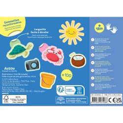 Auzou - Mine f&#248;rste klisterm&#230;rker - Ferietid