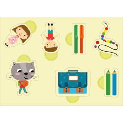 Auzou - Mine f&#248;rste klisterm&#230;rker - Skoletid