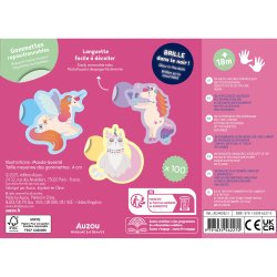 Auzou - Mine f&#248;rste klisterm&#230;rker - Enhj&#248;rninger