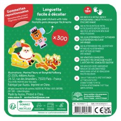 Auzou - Klisterm&#230;rker 300 stk - Jul i &#230;sken