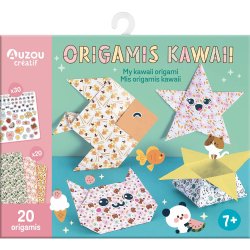 Auzou - Aktivitetssæt - Kawaii origami