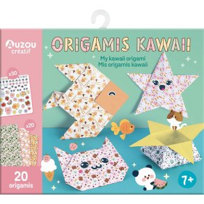 Auzou - Aktivitetssæt - Kawaii origami