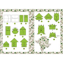 Auzou - Aktivitetssæt - Kawaii origami