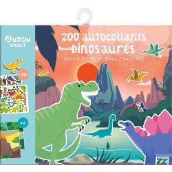 Auzou - Klisterm&#230;rker - Dinosaurer 200 stk