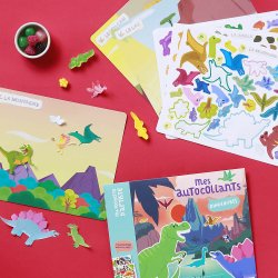 Auzou - Klisterm&#230;rker - Dinosaurer 200 stk