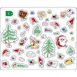 Auzou - Klisterm&#230;rker 200 stk - Jul