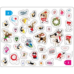 Auzou - Klisterm&#230;rker 200 stk - Jul