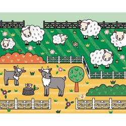 Auzou - Mal med vand - P&#229; landet