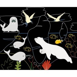 Auzou - Ridsekort - Havet