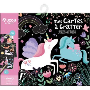 Auzou - Ridsekort - Enhjørning