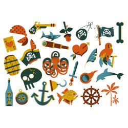 Auzou - Tatoveringer - Pirater