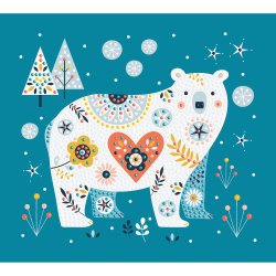 Auzou - Aktivitetss&#230;t - Kunst med rhinsten - Selvlysende