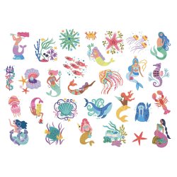 Auzou - Tatoveringer - Havfruer