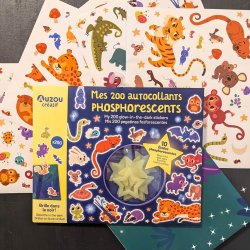 Auzou - Klisterm&#230;rker - Selvlysende 200 stk