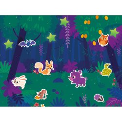 Auzou - Klisterm&#230;rker - Selvlysende 200 stk