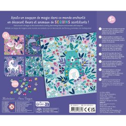 Auzou - Aktivitetss&#230;t - Kunst med pailletter 600