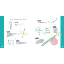 Auzou - Aktivitetss&#230;t - Glitter scoubidou flettearmb&#229;nd