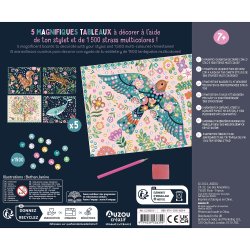 Auzou - Aktivitetss&#230;t - Kunst med pailletter 1500