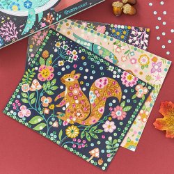 Auzou - Aktivitetss&#230;t - Kunst med pailletter 1500