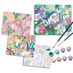 Auzou - Mal efter nummer - Den vilde natur